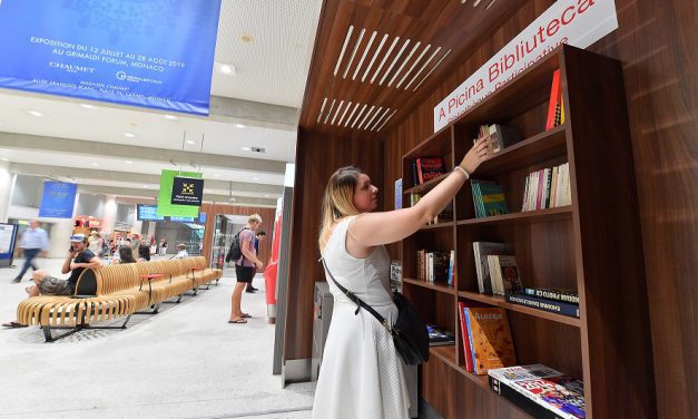 Monaco station has new attraction for book lovers