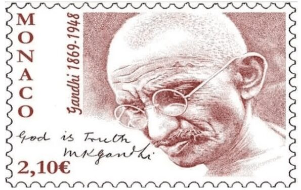 Monaco celebrates Gandhi’s birth with special postage stamp
