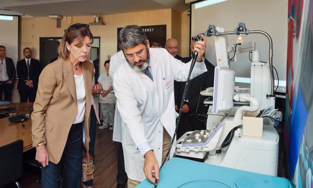 Princess inaugurates new equipment financed by GEMLUC