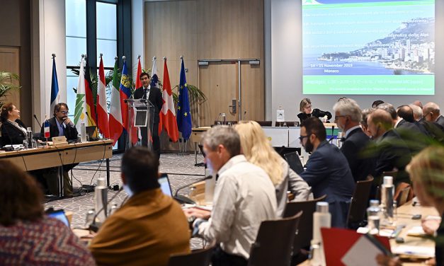 Monaco hosts 68th Alpine Convention states