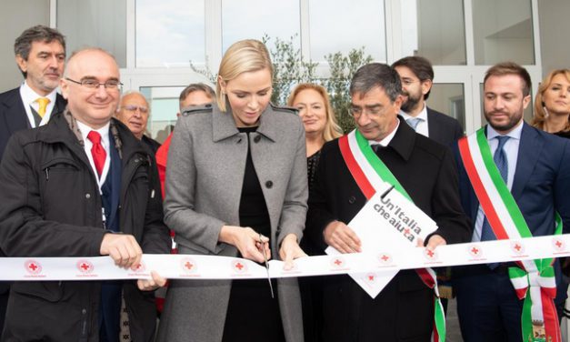 Princess inaugurates new school in Italian town hit by earthquake