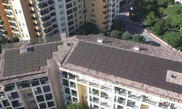 New solar roof in Fontvieille the largest yet