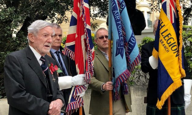 Remembrance Day observed by Monaco community