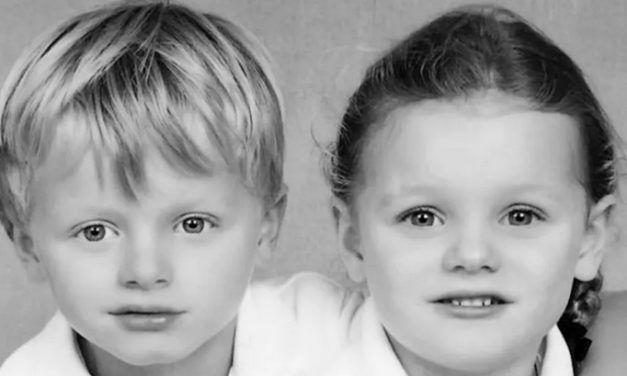 Princess Charlene posts first-year school photos of twins