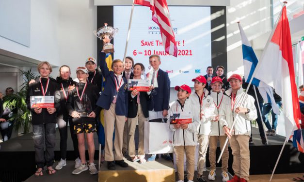 Young American sailors take Monaco Optimist Team victory