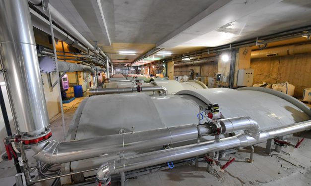 Ministers visit nearly complete Wastewater Treatment Plant