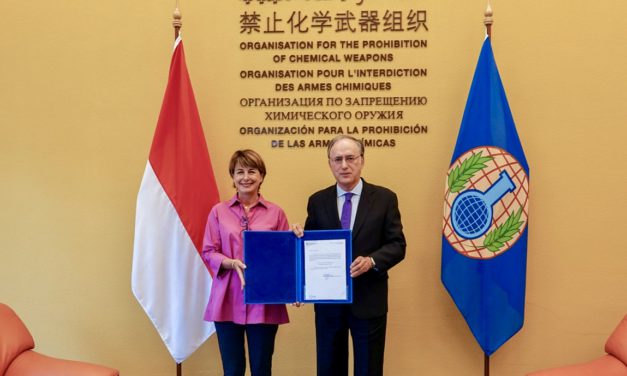 Monaco Diplomat presents credentials