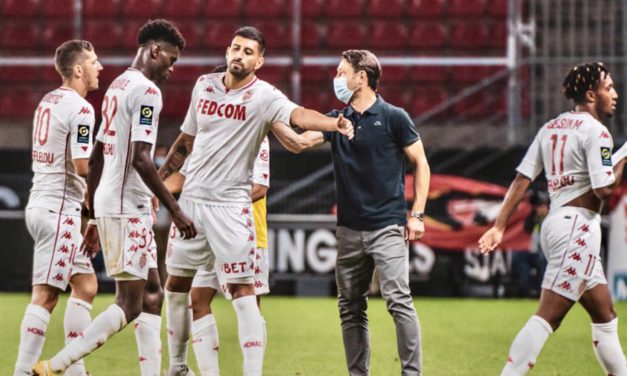 AS Monaco record first loss of season at Roazhon Park