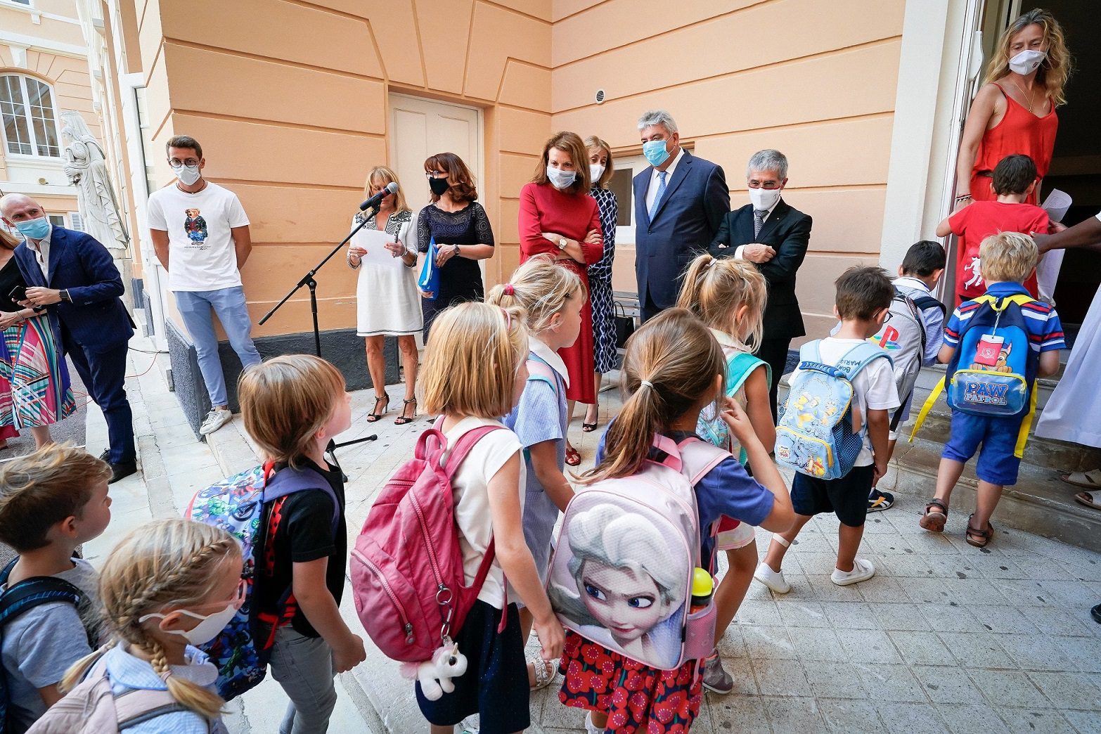 Children Happy To Go Back To School Monaco Daily News News Mc