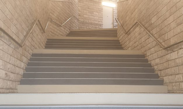 Sunny makeover for ‘La Noix’ steps