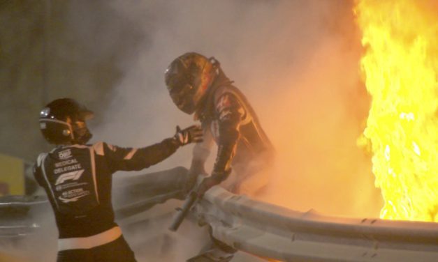 2020 Bahrain GP sees Grosjean survive and Hamilton win… again