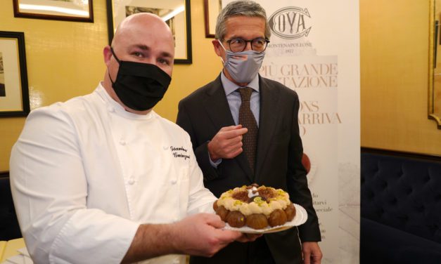 Glazed chestnut celebration at Cova
