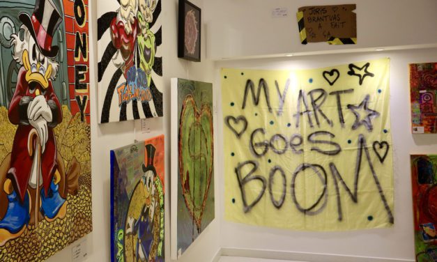MY ART GOES BOOM exhibition displays explosive local artistry