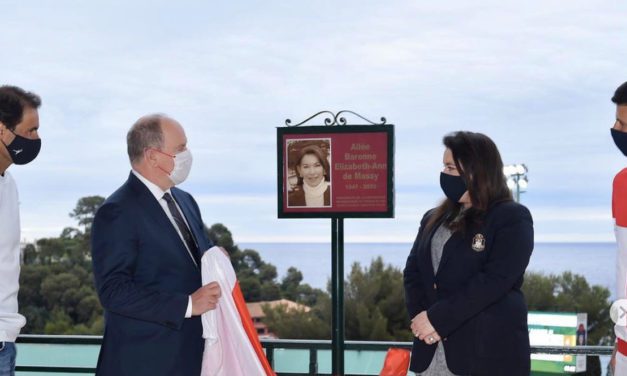 HSH Prince Albert II and Monte-Carlo Country Club pay tribute to Baroness Elizabeth-Ann de Massy