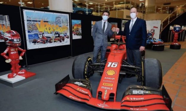 Charles Leclerc’s winning SF90 finds new home in Prince’s car collection