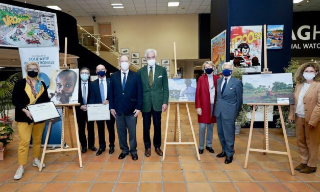 Prince Albert attends first ever Monegasque ISO photography competition award ceremony