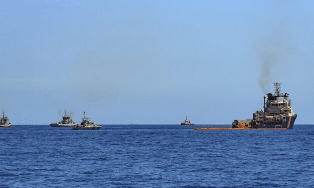 Environmental disaster at sea – response tested