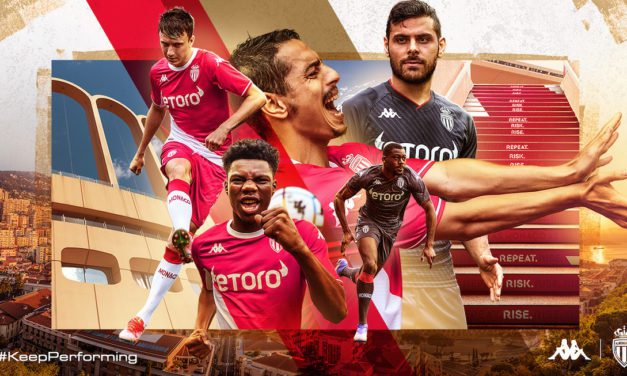AS Monaco unveil new home and away kits for upcoming season