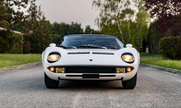 Lamborghini Miura steals the show at Artcurial auction