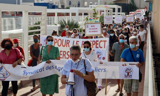 Anti-Health Pass protest at CHPG