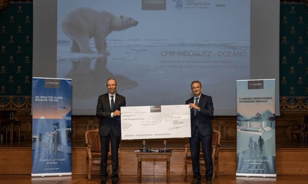 CFM Indosuez launches ‘solidarity finance’ with gift to Oceanographic