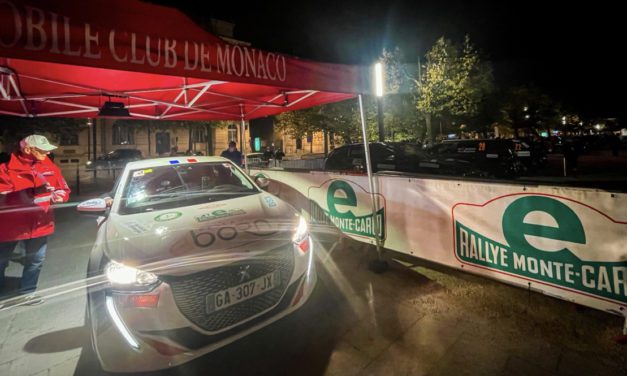 Smiles all round as the E-Rallye Monte-Carlo 2021 gets underway