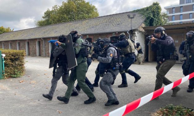 Monaco agents in anti-terrorist training