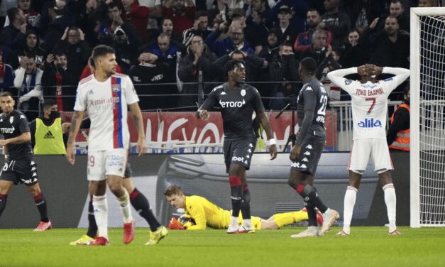 AS Monaco bow out to Lyon in Ligue 1 loss