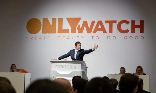 Luxury Desk Clock sells for over nine million euros
