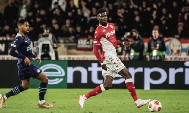 AS Monaco hold PSV Eindhoven to a draw at home