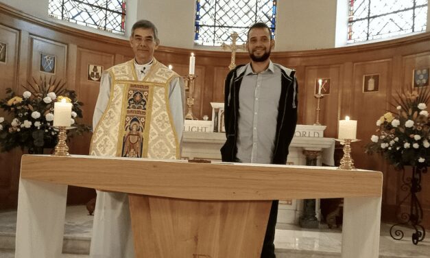 Altar tribute to Father Walter unveiled