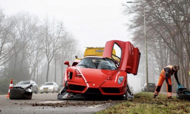 Multi-million euro Ferrari Enzo destroyed in Netherlands