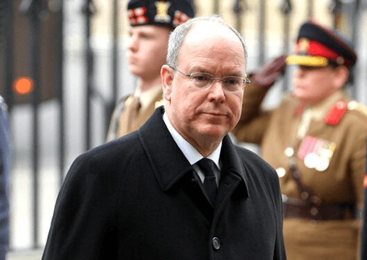Prince Albert attends Prince Philip’s memorial service