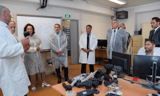 Minister of State visits Atoms in Fontvieille