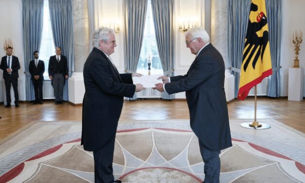 Monaco’s new Ambassador to Germany presents his credentials