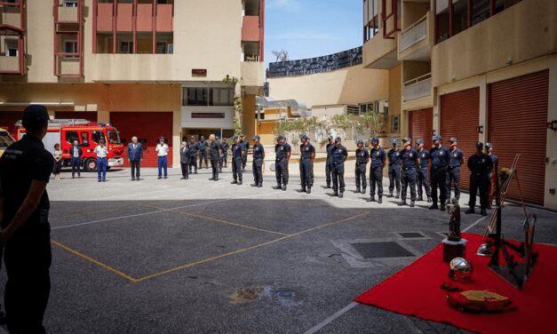 Ministers visit Fire Service HQ following tragic death of fireman