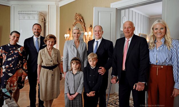 Prince and Family In Norway for centenary of death of Prince Albert 1