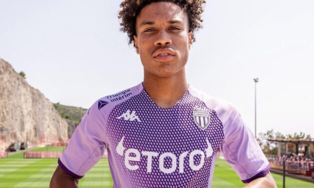 AS Monaco unveil new third kit in bold new colour 