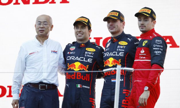Leclerc pushed back to third as Verstappen wins Japanese GP
