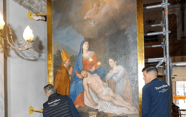 Important religious artifact back home in Monaco