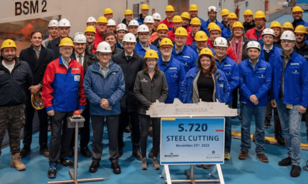 First steel cut for Silversea’s Silver Ray