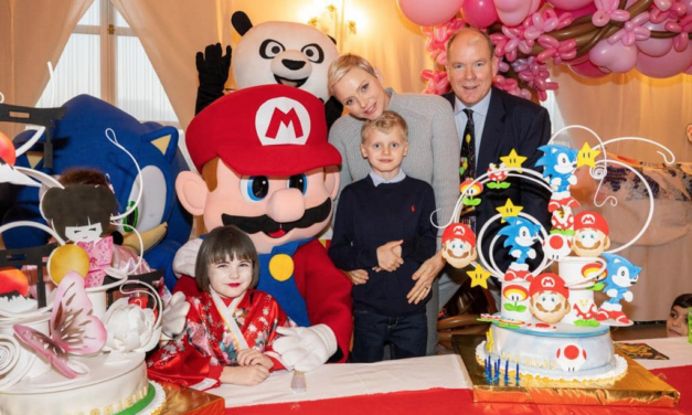 Twins celebrate eighth birthday in Monaco
