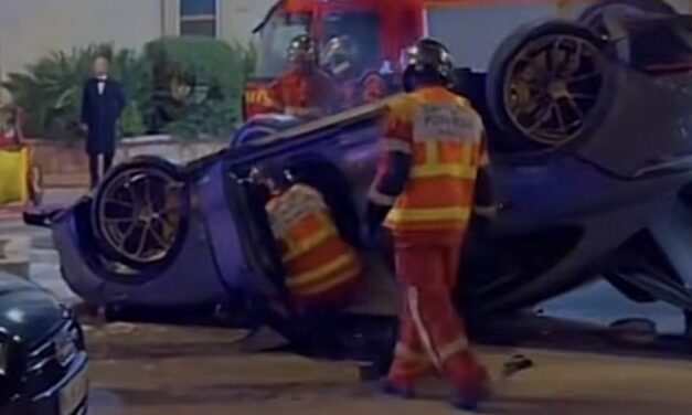 Monaco student fined 75 euros after flipping Porsche Cayenne on New Years Eve