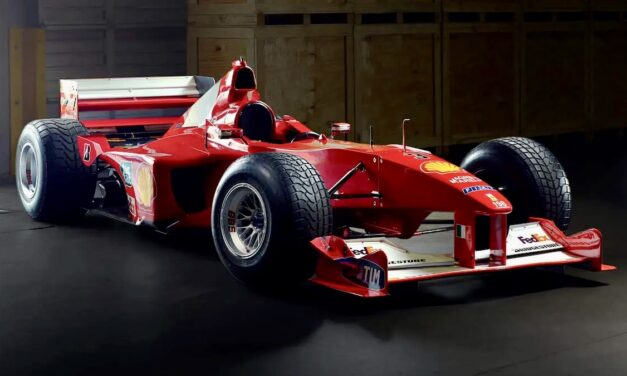 Michael Schumacher’s Ferrari F1-2000 Monaco GP car set for auction