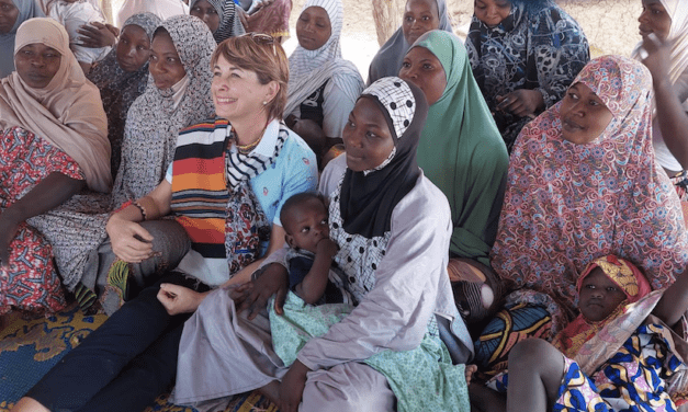 Isabelle Berro-Amadeï on official visit to Niger