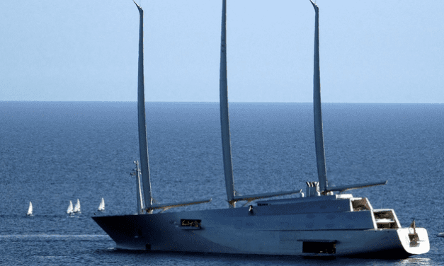 Yacht ‘A’ still moored off Trieste after one year