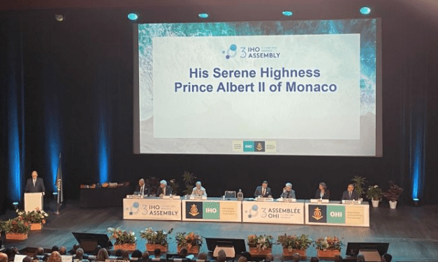 Sovereign opens Hydrographic convention