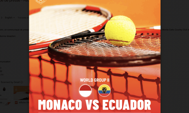 Monaco to meet Ecuador in Davis Cup match next month