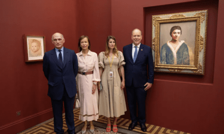 Pablo Picasso at the Prince’s Palace