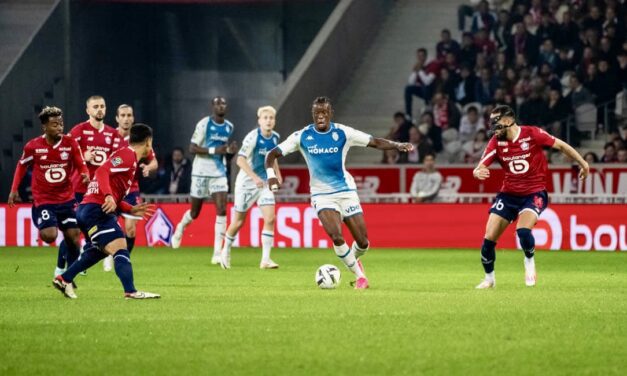 AS Monaco lose to Lille in rare away display